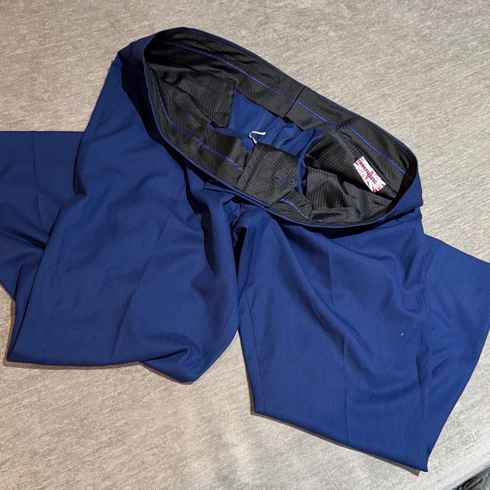 Billy London front flat slacks